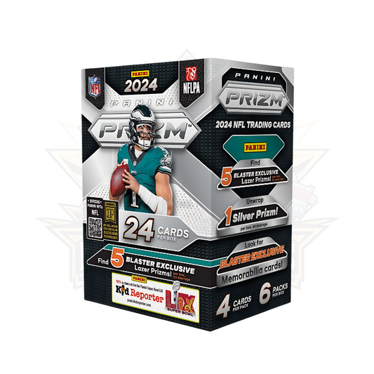 2024 Panini Prizm NFL Blaster Box front view