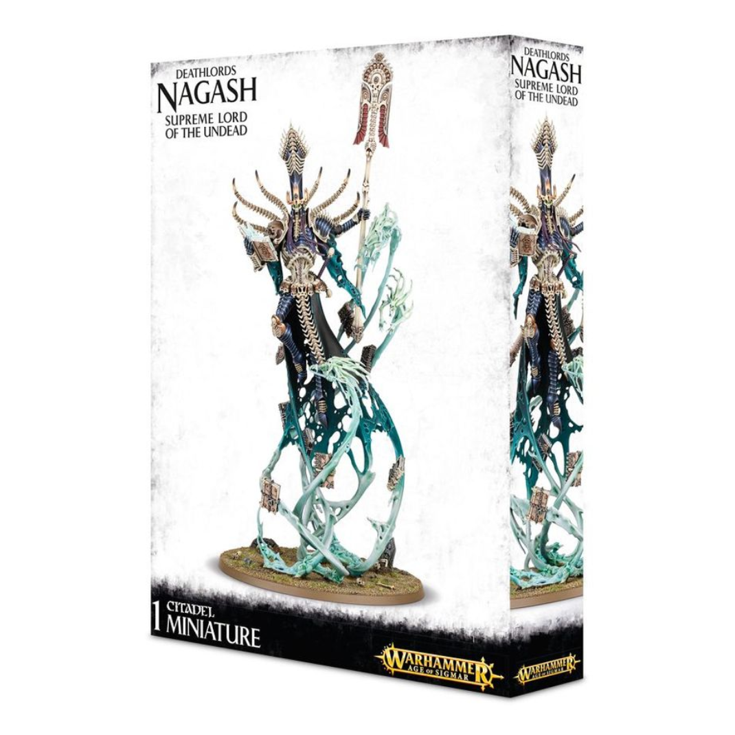 Warhammer Age of Sigmar Nagash Supreme Lord of the Undead box art