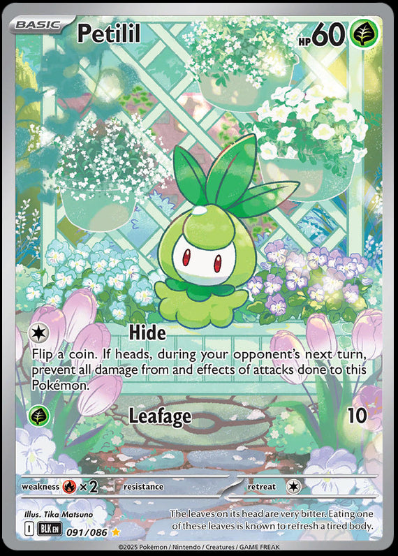 Image of Petilil Black Bolt (BLK) #91