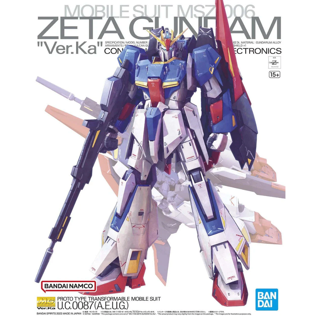 BandaiMG1100ZetaGundamVer.Ka_MasterGradeModelKit - Hobby Collectors Australia