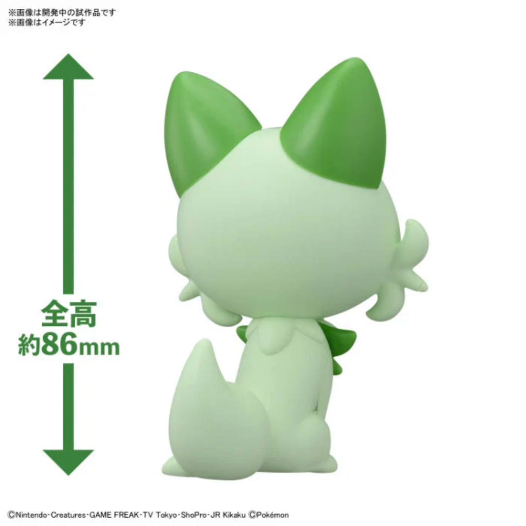 Bandai Pokémon Model Kit QUICK!! #18 — Sprigatito | Pokepla Snap-Fit | No Tools Required