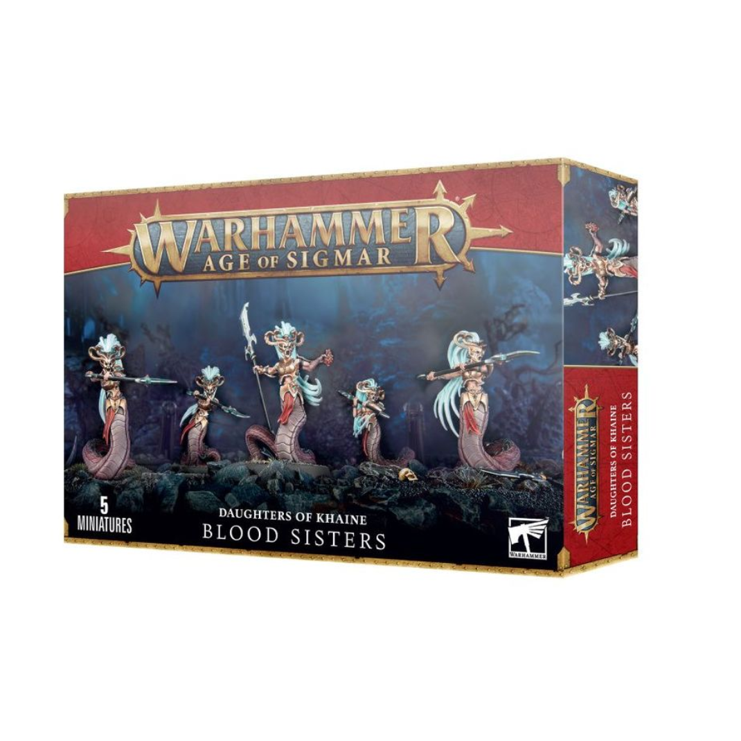 Warhammer Age of Sigmar Daughters of Khaine Melusai Blood Sisters box art