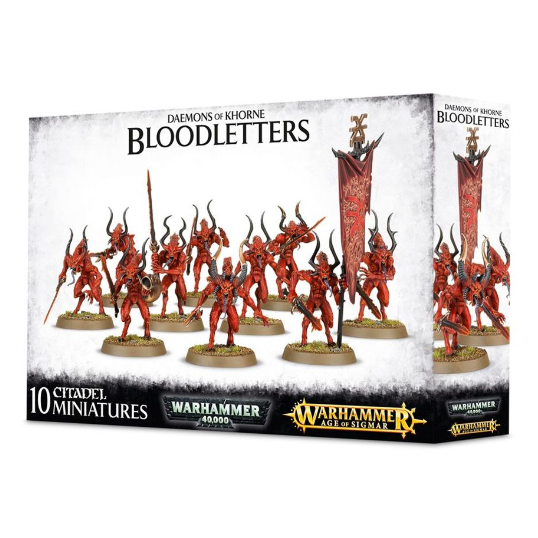 Warhammer Bloodletters of Khorne box art