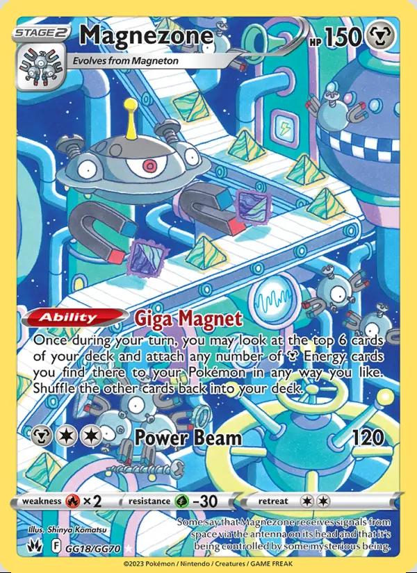 Image of Magnezone Crown Zenith (CRZ) #GG18