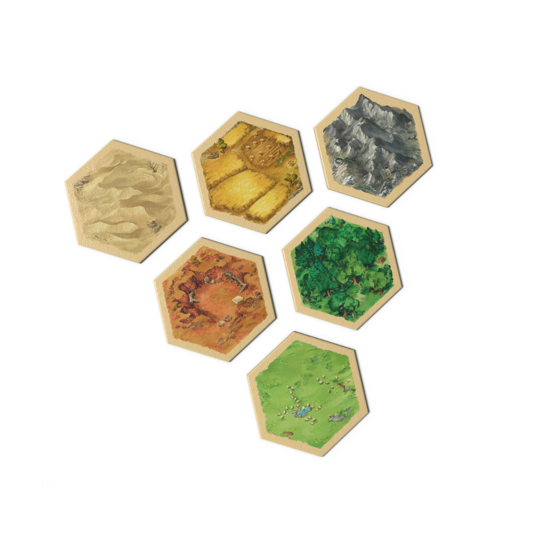 CATAN (6th Edition) board game box – strategic trading and settlement game for 3–4 players