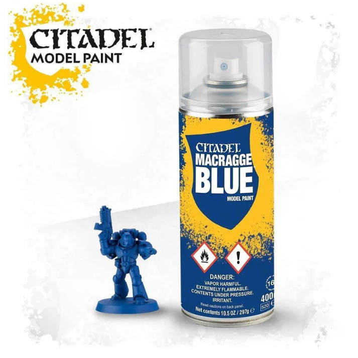 Citadel Spray Paint: Macragge Blue (400ml) (In-Store Pickup Only)