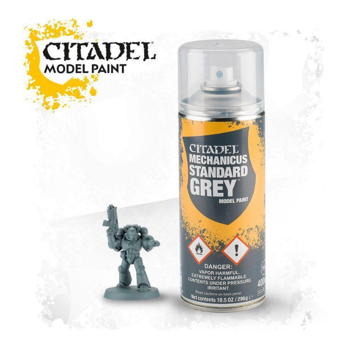 Citadel Spray Paint: Mechanicus Standard Grey (400ml)