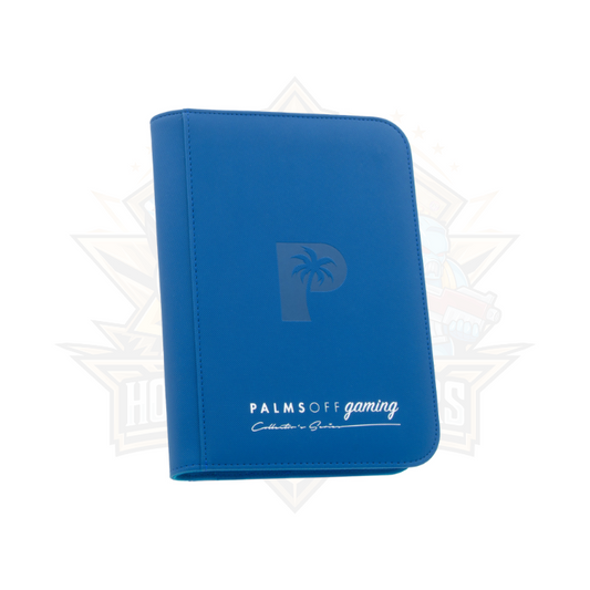 Collector's Series 4 Pocket Zip Trading Card Binder - Blue