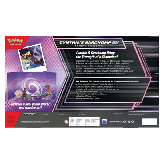 Pokémon TCG: Cynthia's Garchomp ex Premium Collection