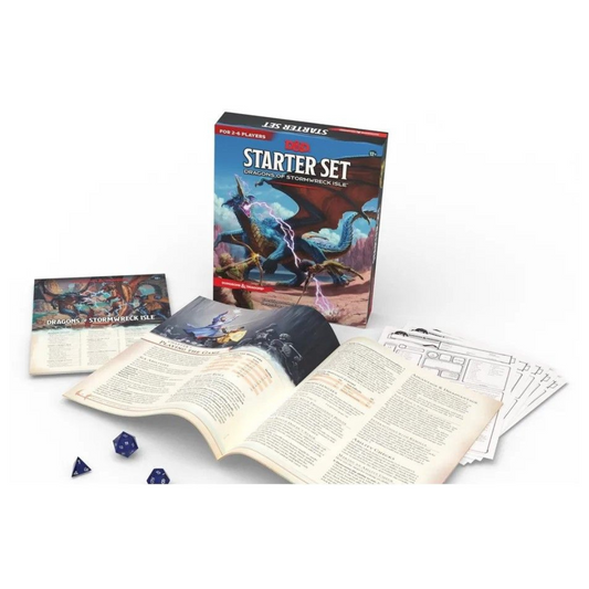 Dungeons & Dragons Dragons of Stormwreck Isle Refreshed Starter Set box – Hobby Collectors Australia