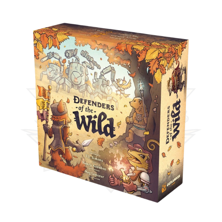 Defenders of the Wild board game