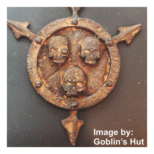 Dirty Down Rust Effect 25ml bottle showcasing realistic rust effect paint for miniatures and models.