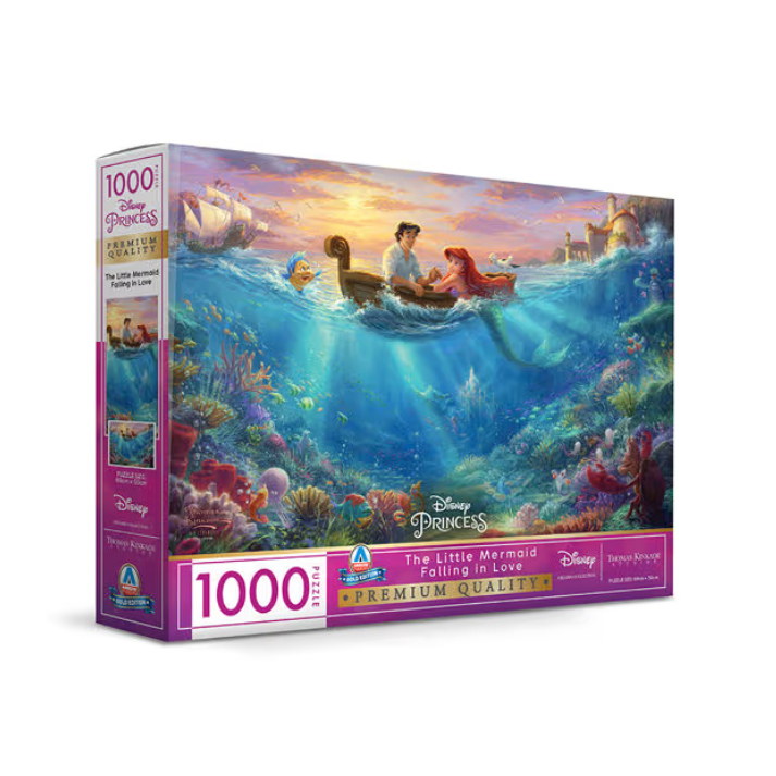 Disney The Little Mermaid - Falling In Love Jigsaw Puzzle (1000 Pieces)