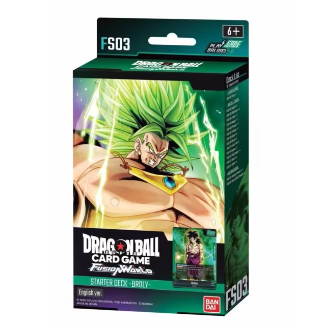 Dragon Ball Super TCG - Fusion World - Starter Deck Broly (FS03)