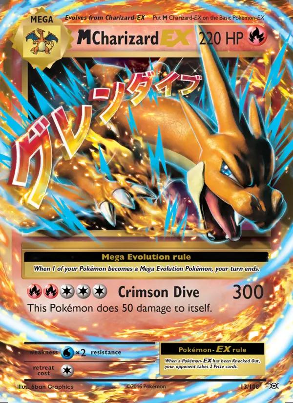 Image of M Charizard-EX Evolutions (EVO) #13