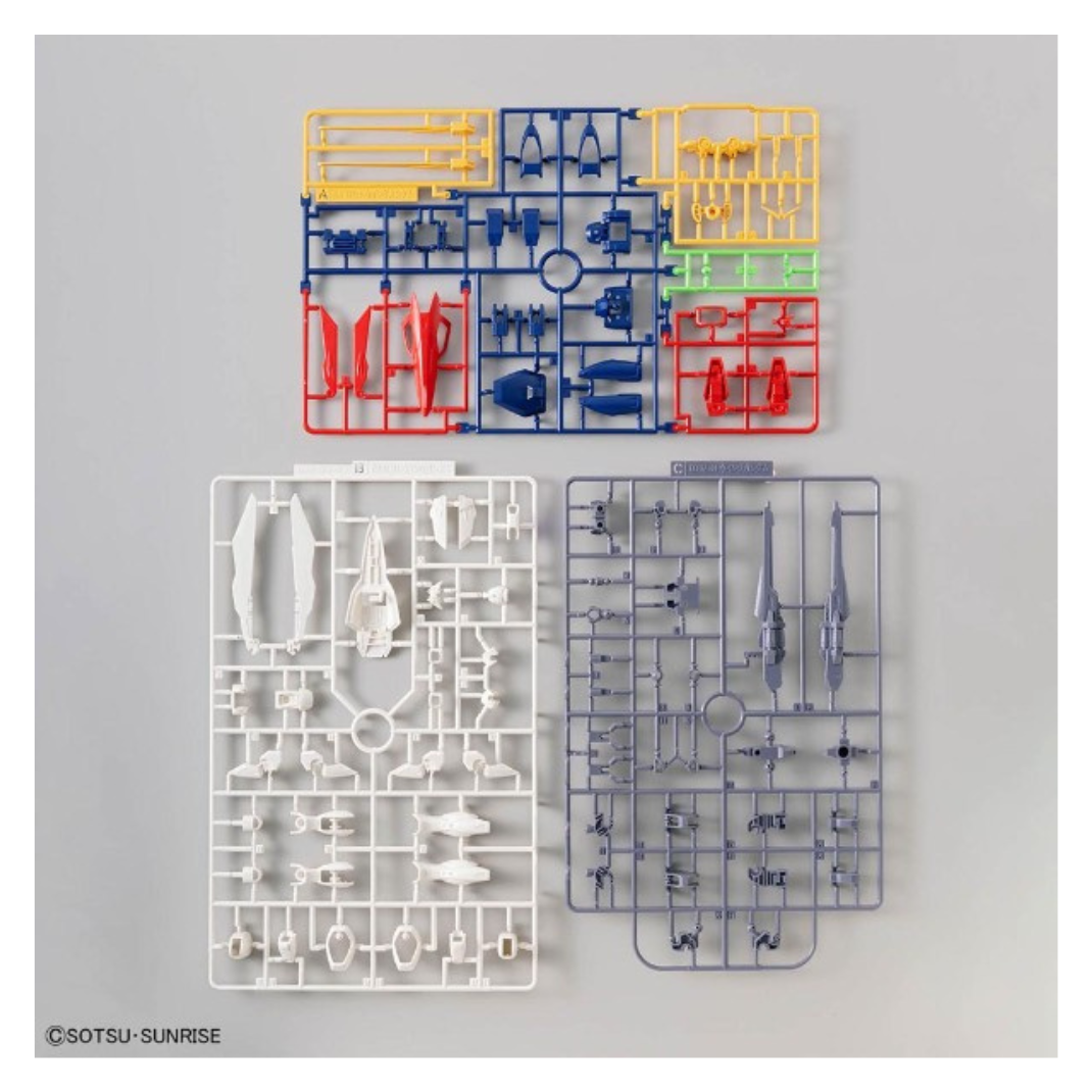 Wing Gundam XXXG-01W Entry Grade snap-build parts and accessories