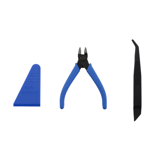 Bandai Spirits: Entry Tool Set — Nipper, Tweezers & Parts Separator | Beginner Gunpla Tool Set