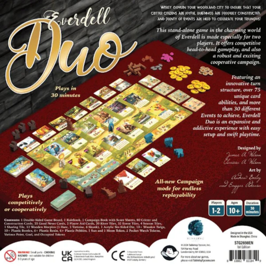 Everdell Duo – Standalone Two-Player & Cooperative Board Game