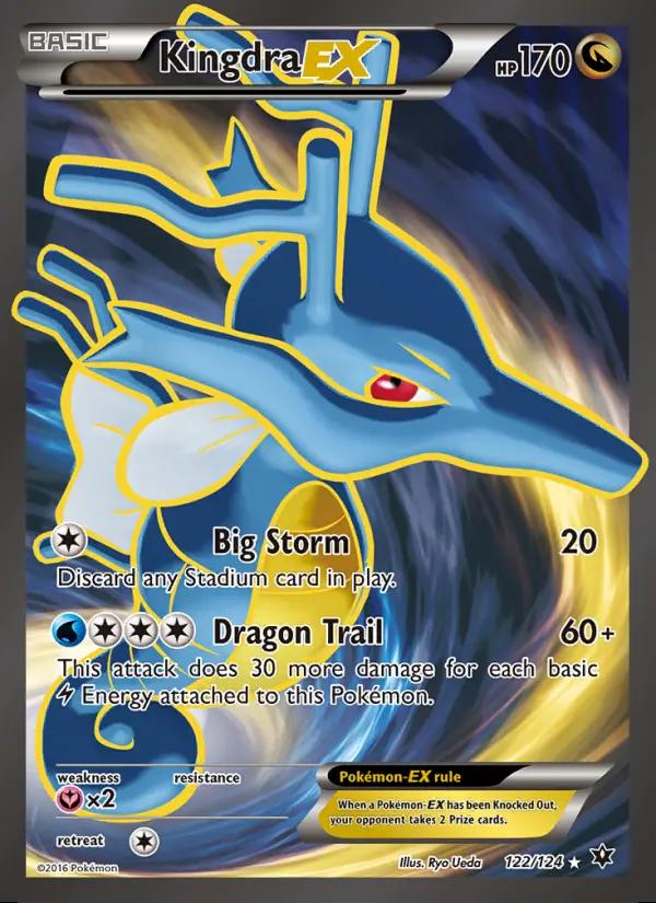 Image of Kingdra-EX Fates Collide (FCO) #122