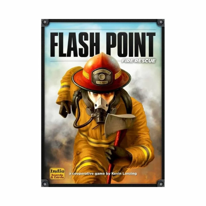 Flash Point Fire Rescue board game box front