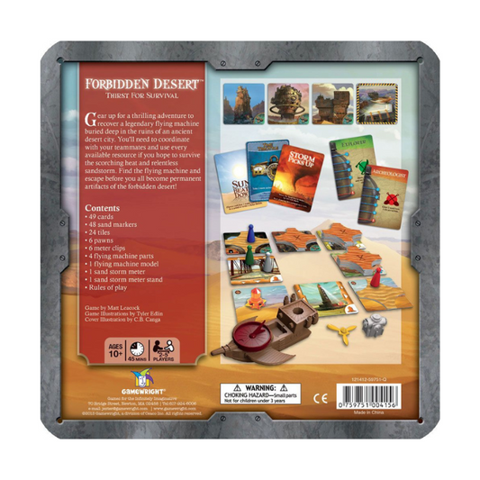Gamewright Forbidden Desert: Thirst for Survival Card Game