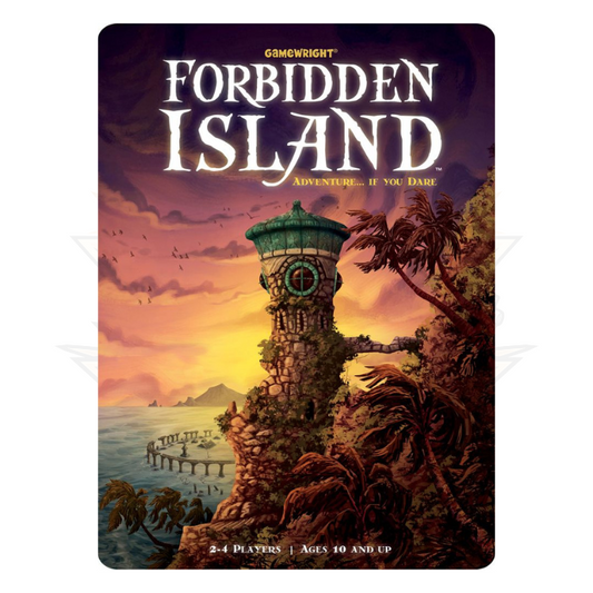 Gamewright Forbidden Island: Adventure If You Dare Card Game Front