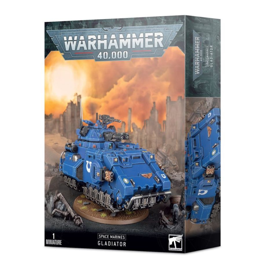 Warhammer 40000 Space Marines Gladiator Lancer box art