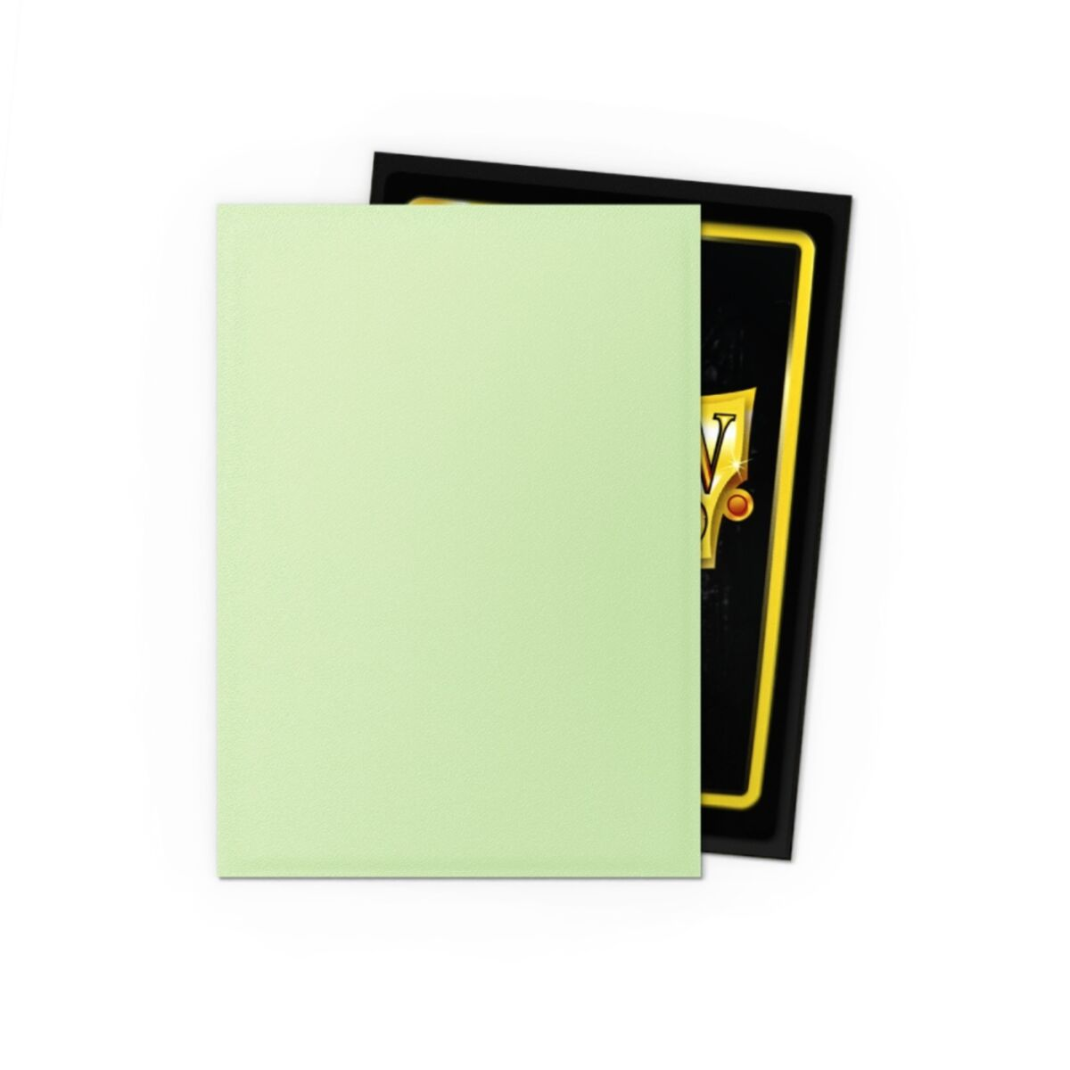 Dragon Shield Matte Dual sleeves Gooseberry pack front