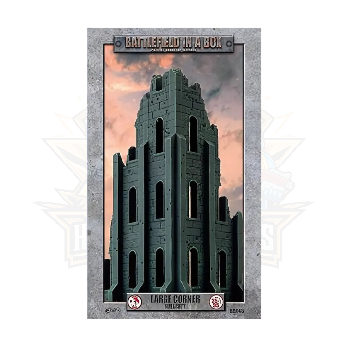 Battlefield in a Box: Gothic Battlefields: Large Corner Ruin - Malachite (x1)