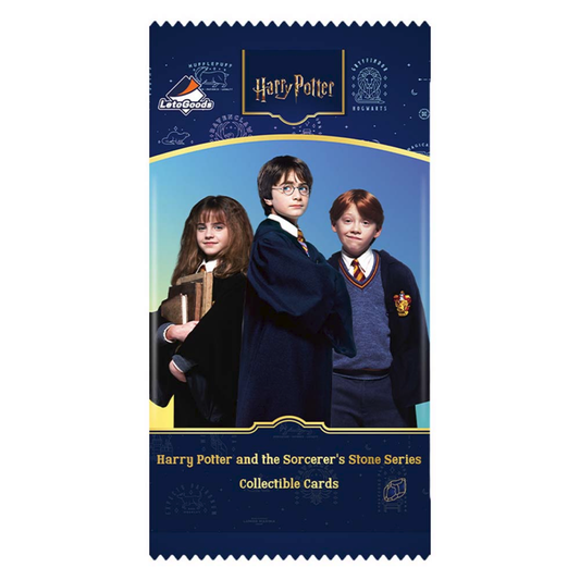 Harry Potter and the Sorcerer's Stone — Letogoods Series Collectible Card Booster Box | 18 Packs × 5 Cards