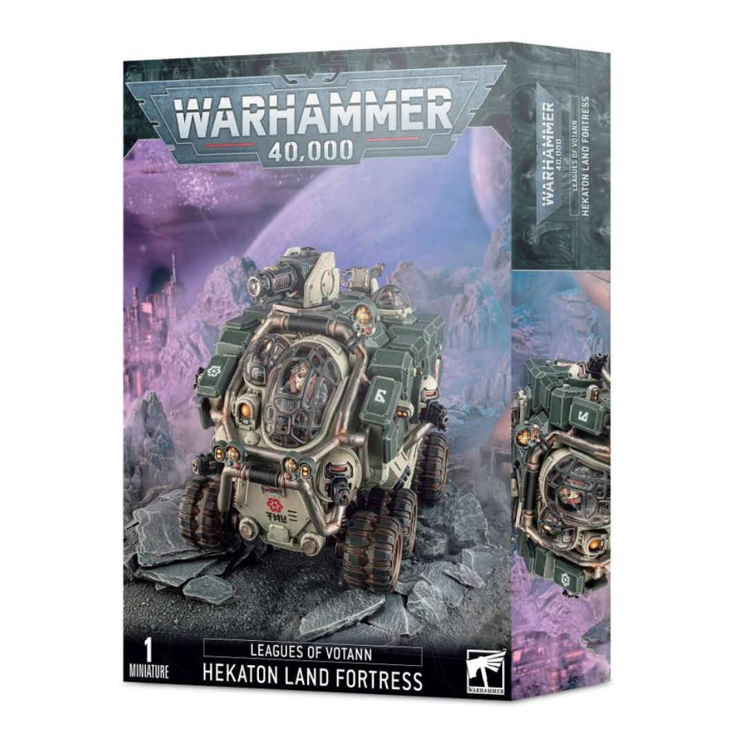Warhammer 40000 Leagues of Votann Hekaton Land Fortress box art