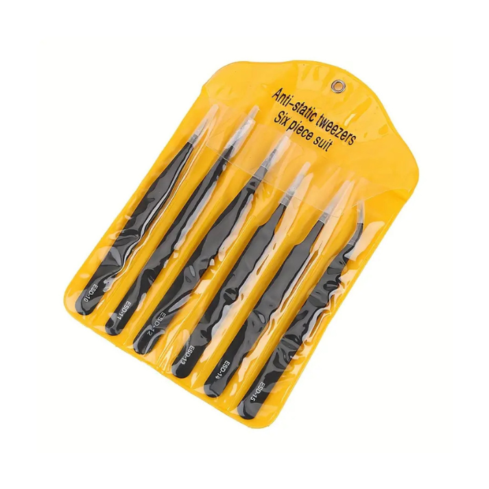 Hobby Tools - 6 Piece Tweezers Set (6)