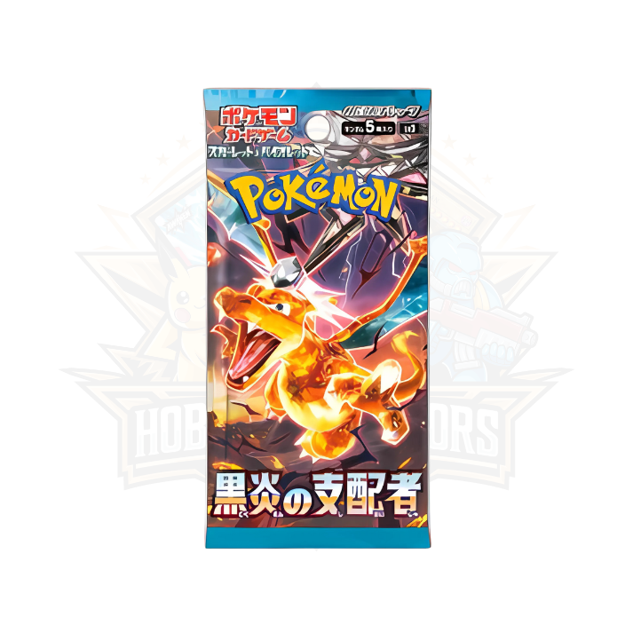 Japanese Pokemon TCG Scarlet & Violet – SV3 Ruler of the Black Flame Booster Box