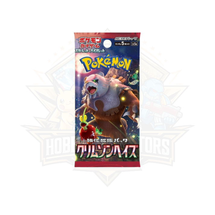 Japanese Pokemon TCG Scarlet & Violet – SV5a Crimson Haze Booster Pack