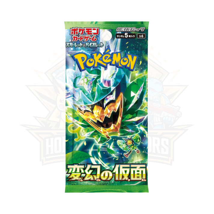 Japanese Pokemon TCG Scarlet & Violet – SV6 Mask Of Change Booster Pack