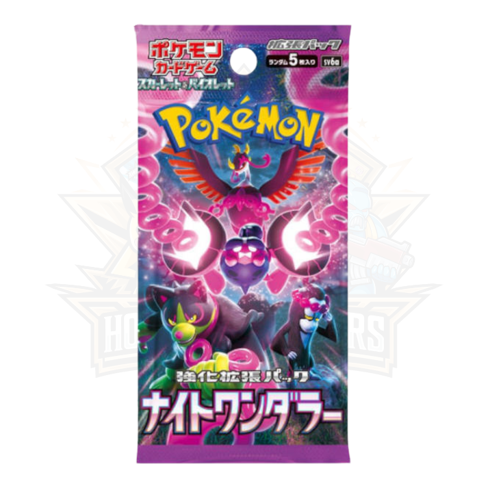 Japanese Pokemon TCG Scarlet & Violet – SV6a Night Wanderer Booster Pack