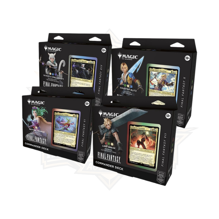 Magic: The Gathering - Final Fantasy - Commander Deck Display