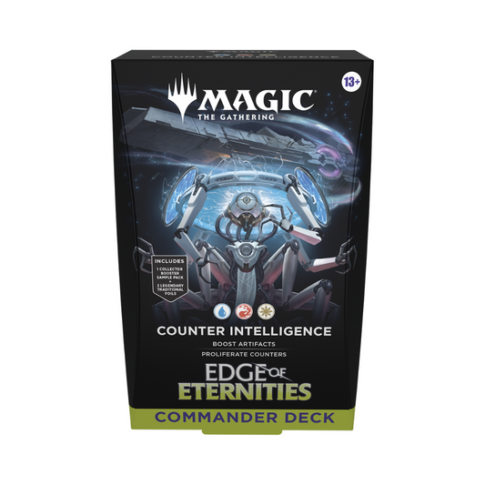 MAGIC: THE GATHERING Counter Intelligence Commander Deck packaging on a white background