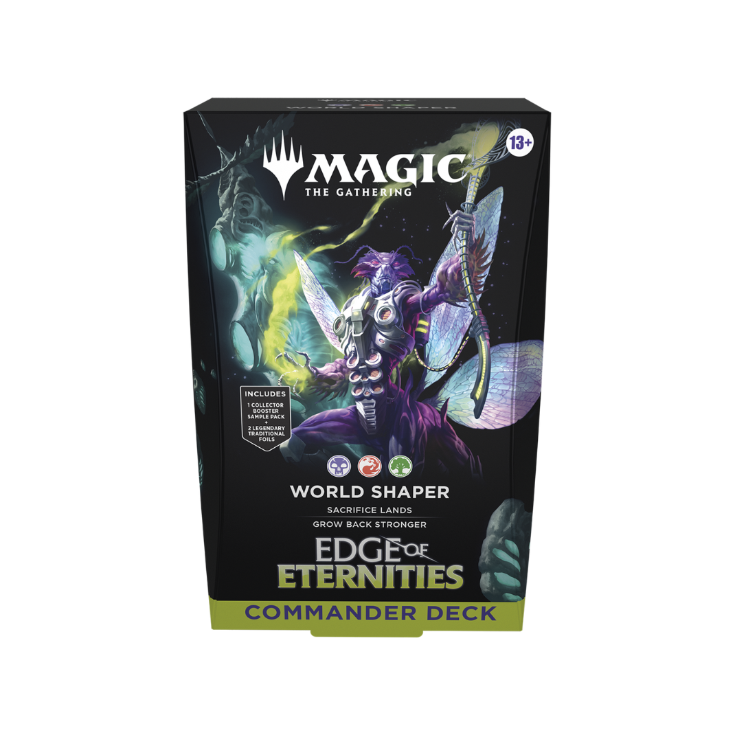 Magic: The Gathering Edge of Eternities Commander Deck packaging on a white background