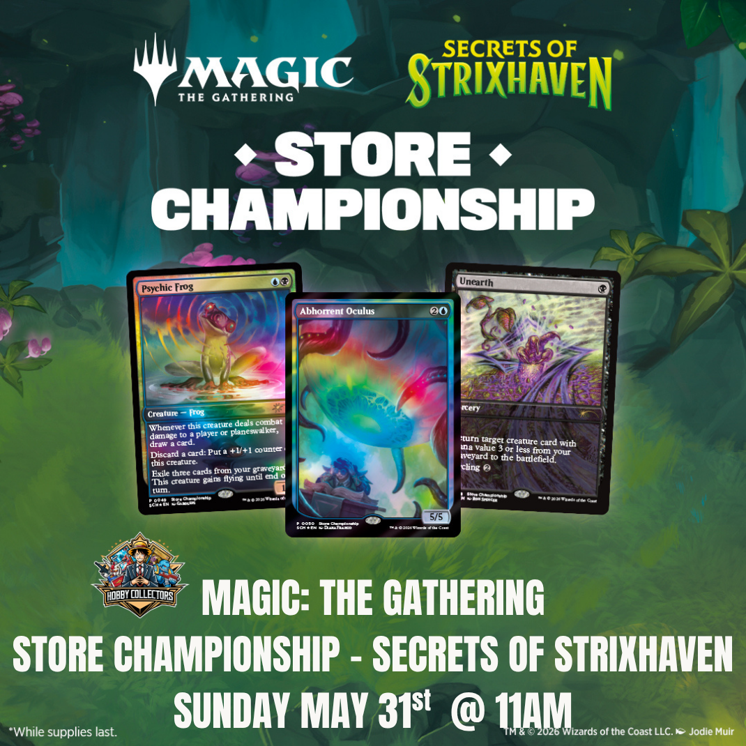 Magic: The Gathering Store Championship Secrets of Strixhaven event ticket — Hobby Collectors Australia, Fairfield Sydney