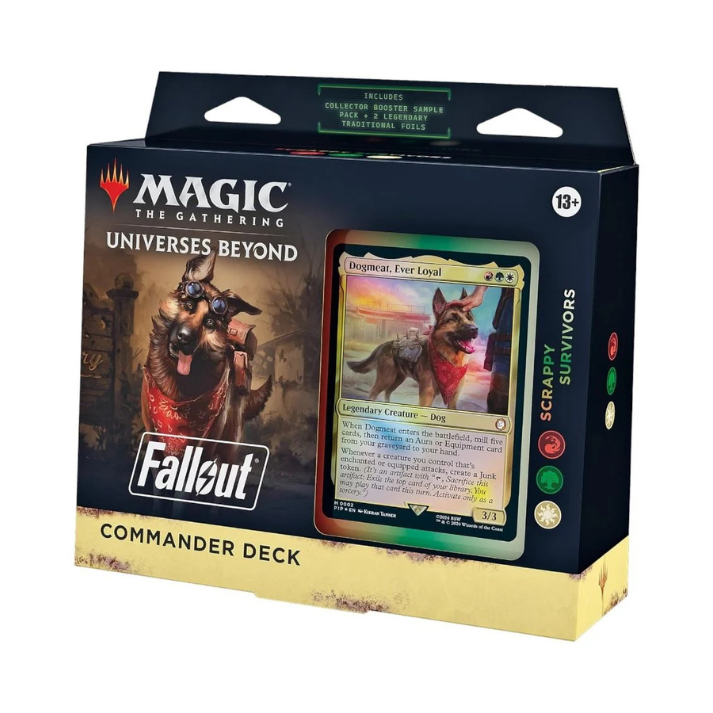 Magic The Gathering: Universes Beyond Fallout Commander Deck Scappy Survivors