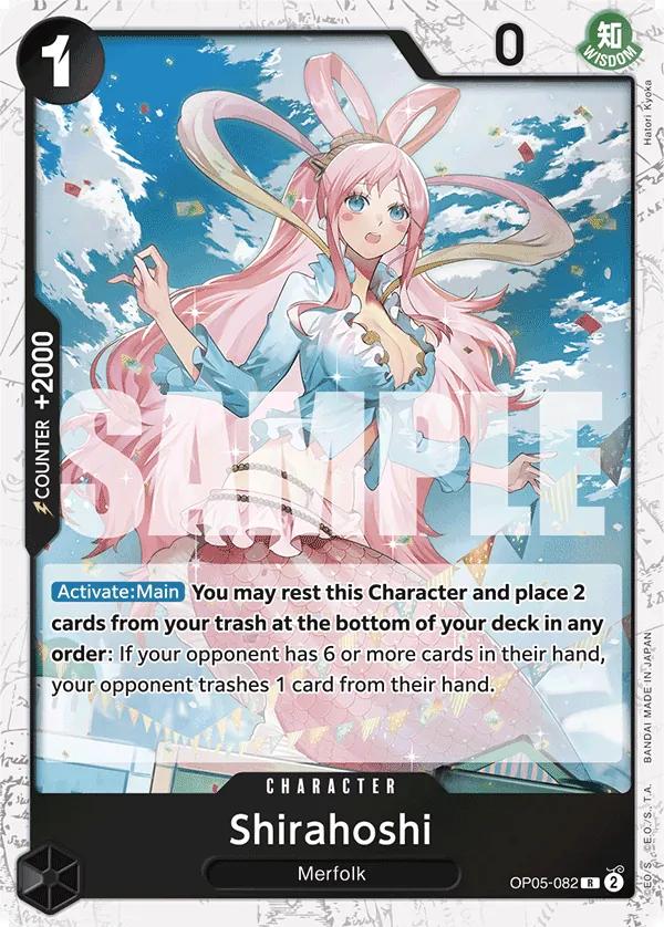 Image of Shirahoshi ONE PIECE CARD THE BEST OP05-082