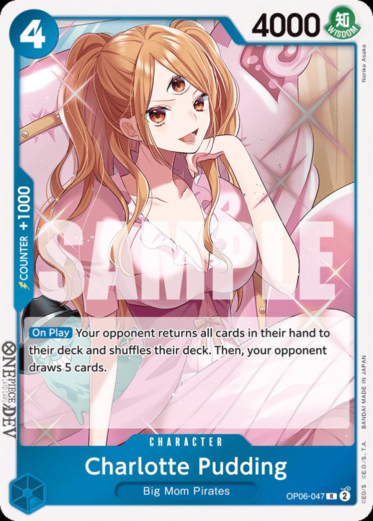 Image of Charlotte Pudding Wings of Captain OP06-047