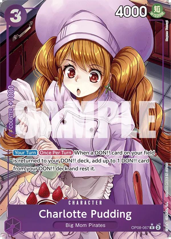 Image of Charlotte Pudding TWO LEGENDS OP08-067