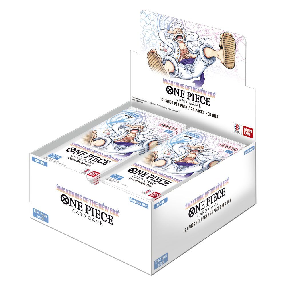 One Piece Awakening of the New Era booster box OP-05 TCG, English version, trading cards