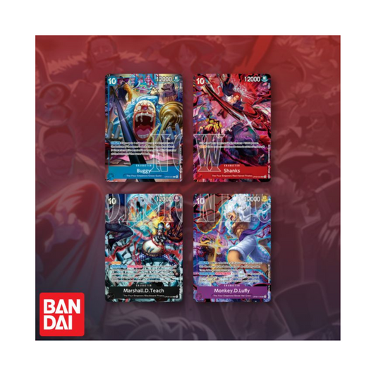 One Piece TCG English 2nd Anniversary Set – includes exclusive cards, and collector’s items.