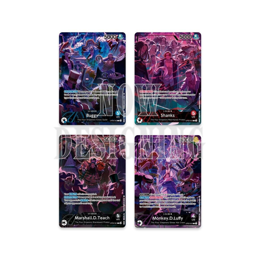 One Piece TCG English 2nd Anniversary Set – includes exclusive cards, and collector’s items.