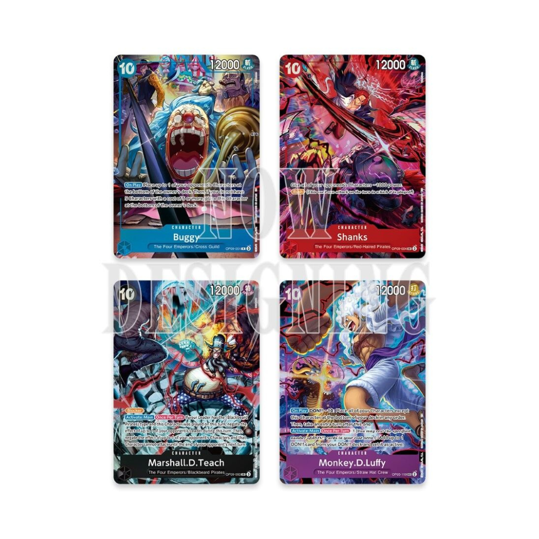One Piece TCG English 2nd Anniversary Set – includes exclusive cards, and collector’s items.