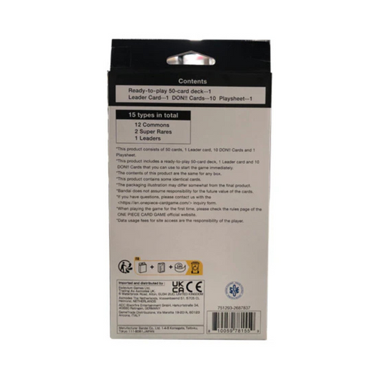 One Piece Card Game Monkey D. Luffy ST-08 Starter Deck – Hobby Collectors Australia