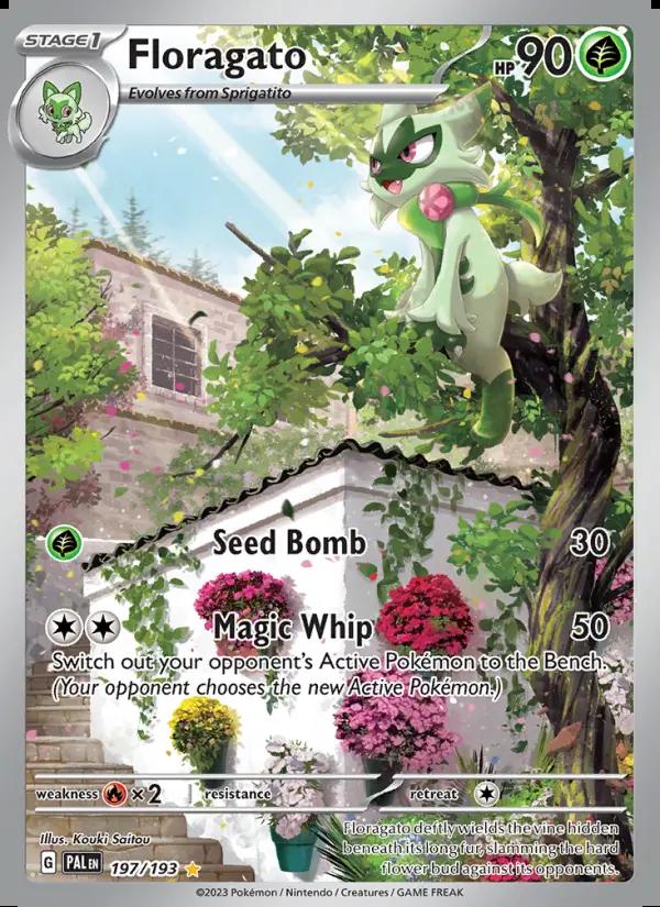 Image of Floragato Paldea Evolved (PAL) #197